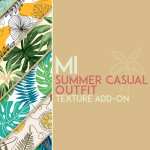 dForce MI Summer Casual Outfit Texture Add-on dForce MI Summer Casual Outfit Texture Add-on