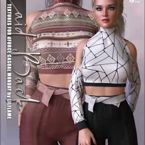 Laid Back Textures for dForce Casual Monday Laid Back Textures for dForce Casual Monday