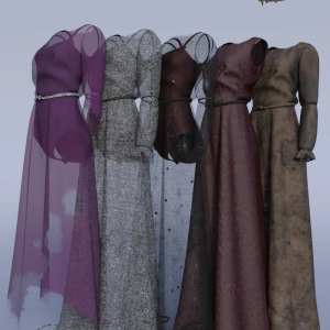 dForce Dark Fairy Gown Textures dForce Dark Fairy Gown Textures