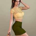 X-Fashion Delicate Touch Outfit for Genesis 8 Female(s) X-Fashion Delicate Touch Outfit for Genesis 8 Female(s)