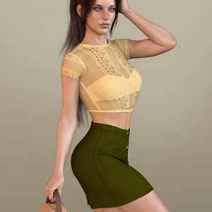 X-Fashion Delicate Touch Outfit for Genesis 8 Female(s) X-Fashion Delicate Touch Outfit for Genesis 8 Female(s)