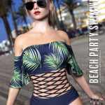 dForce Beach Party Swimwear for Genesis 8 Females dForce Beach Party Swimwear for Genesis 8 Females