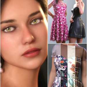 Malka Character, Dress and Addon Bundle Malka Character, Dress and Addon Bundle