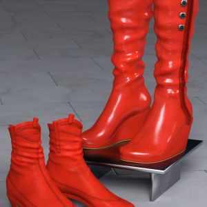 Patchwork Shoes: Boots 3 and 4 for Genesis 3 and 8 Female(s) Patchwork Shoes: Boots 3 and 4 for Genesis 3 and 8 Female(s)