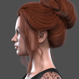 Libra Updo for Genesis 8 and 8.1 Female Libra Updo for Genesis 8 and 8.1 Female