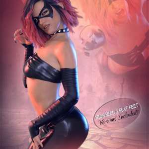Z Cat Woman – Poses for Genesis 8 Female and Victoria 8 Z Cat Woman – Poses for Genesis 8 Female and Victoria 8