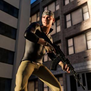 Black Snake Assault Rifle Pose for Genesis 8 Black Snake Assault Rifle Pose for Genesis 8