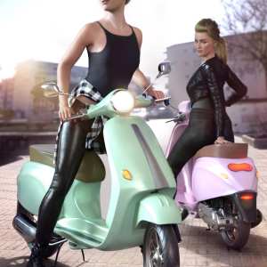 Z Belina Bike and Poses for Genesis 8.1 Female and Victoria 8.1 Z Belina Bike and Poses for Genesis 8.1 Female and Victoria 8.1