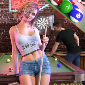 Z Pool Table and Darts for Genesis 8 Z Pool Table and Darts for Genesis 8
