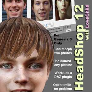 HeadShop 12.5 for Genesis 8 HeadShop 12.5 for Genesis 8