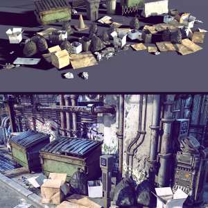 Cyberpunk Street Props Cyberpunk Street Props
