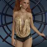 InStyle – Sexy Woman dForce outfit for G8F InStyle – Sexy Woman dForce outfit for G8F