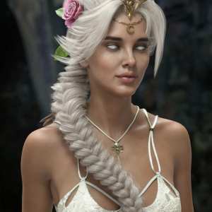 Sylveren Hair for Genesis 3 and Genesis 8 and 8.1 Females Sylveren Hair for Genesis 3 and Genesis 8 and 8.1 Females