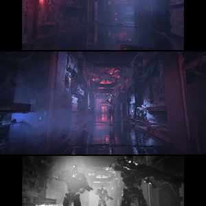 Cyberpunk Corridor Cyberpunk Corridor