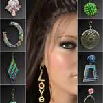 Statement Earrings Megapack for Genesis 8 and 8.1 Females Statement Earrings Megapack for Genesis 8 and 8.1 Females