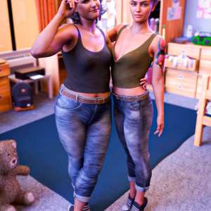 Casual Wear Outfit for Brooke 8.1 and Genesis 8.1 Females Casual Wear Outfit for Brooke 8.1 and Genesis 8.1 Females