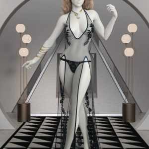 InStyle – Therese Halter Gown for Genesis 8 Female InStyle – Therese Halter Gown for Genesis 8 Female