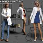 Doctor’s Lab Coat for Gen 3 & Gen 8 Females Doctor’s Lab Coat for Gen 3 & Gen 8 Females