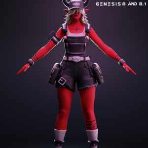 Desdemona For Genesis 8 And 8.1 Female Desdemona For Genesis 8 And 8.1 Female