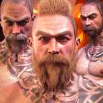 Viking Fiber Hair Set for Ivar 9 and Genesis 9 Viking Fiber Hair Set for Ivar 9 and Genesis 9
