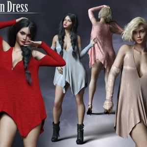 Eden Dress for Genesis 8.0 and Genesis 8.1 Females Eden Dress for Genesis 8.0 and Genesis 8.1 Females