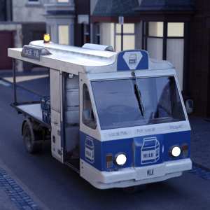 Vintage Milk Float Vintage Milk Float