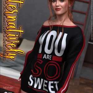 Alternatively for dForce Roommate Shirt for Genesis 9 Female(s) Alternatively for dForce Roommate Shirt for Genesis 9 Female(s)