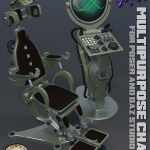 Pulp SciFi Chair for Poser and DS Pulp SciFi Chair for Poser and DS