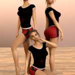 D.E.M. Dancewear Model E-Girl Poses Vol 2 for Genesis 8 Female D.E.M. Dancewear Model E-Girl Poses Vol 2 for Genesis 8 Female