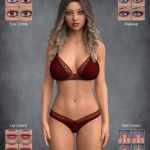 Genesis 8 Female Character Bundle #1 Genesis 8 Female Character Bundle #1