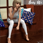 Daz Iray – Baby PJs Daz Iray – Baby PJs