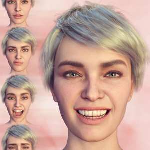 PTF Loves Me – Loves Me Not Expressions for Genesis 8.1 Female PTF Loves Me – Loves Me Not Expressions for Genesis 8.1 Female