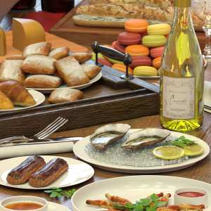 Assorted Cuisine and Pastries Assorted Cuisine and Pastries