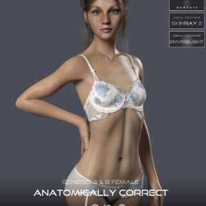 Anatomically Correct: Jana for Genesis 3 and Genesis 8 Female Anatomically Correct: Jana for Genesis 3 and Genesis 8 Female