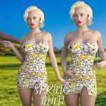 Spring Mini Dress Spring Mini Dress