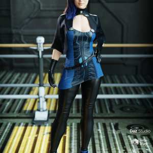 dForce Sergeant Master Outfit for Genesis 8 Female(s) dForce Sergeant Master Outfit for Genesis 8 Female(s)