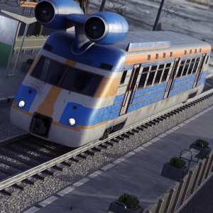 Jet Powered Train Jet Powered Train