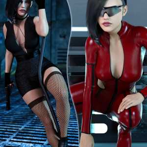Z Assassin Warrior Shape and Pose Mega Set for Genesis 8 and 8.1 Female Z Assassin Warrior Shape and Pose Mega Set for Genesis 8 and 8.1 Female