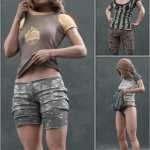 Everyday 2 Daily Poses and Clothes Vol.1 for Genesis 8 Female(s) Everyday 2 Daily Poses and Clothes Vol.1 for Genesis 8 Female(s)