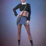 dForce Beige Spring Outfit for Genesis 9 dForce Beige Spring Outfit for Genesis 9