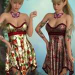InStyle – dforce Fairy Dress G8F InStyle – dforce Fairy Dress G8F