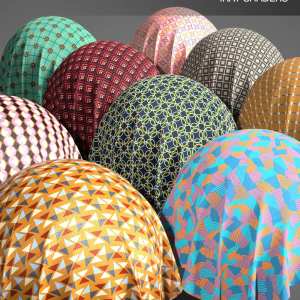 Geometry Print Fabric – Iray Shaders Geometry Print Fabric – Iray Shaders