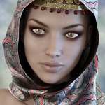 X-Fashion Bohemian Head Scarf X-Fashion Bohemian Head Scarf