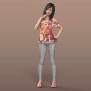 Ayaka Character Morph For G8 and G8.1 Female Ayaka Character Morph For G8 and G8.1 Female