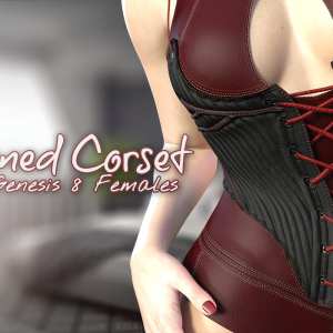 Boned Corset G8F Boned Corset G8F