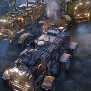 Sci-fi Rover Titan: Loyal Cross Sci-fi Rover Titan: Loyal Cross