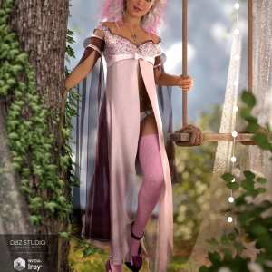 dForce Nightingale Outfit for Genesis 8 Female(s) dForce Nightingale Outfit for Genesis 8 Female(s)