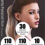 Sporty Ponytail Hair and OOT Hairblending 2.0 Texture XPansion Sporty Ponytail Hair and OOT Hairblending 2.0 Texture XPansion