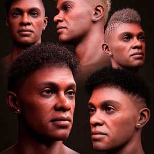 M3D Curly Hair for Kola 8.1 M3D Curly Hair for Kola 8.1