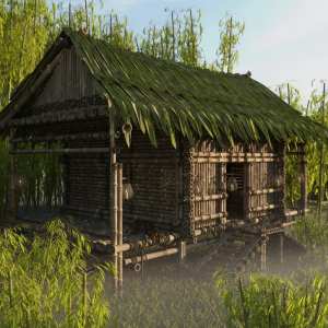 Bamboo Houses 1 Bamboo Houses 1